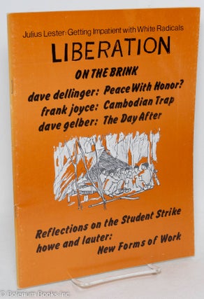 Cat.No: 254102 Liberation. Vol. 15, no. 4 (June 1970). Dave Dellinger, A. J. Muste, Paul...