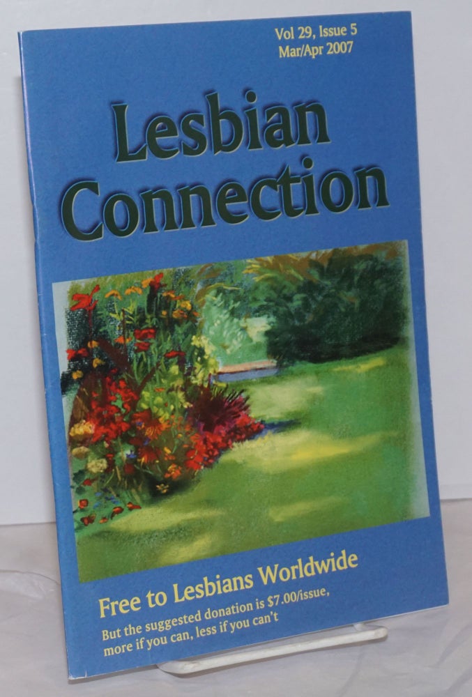 Cat.No: 254216 Lesbian Connection: for, by & about lesbians; vol. 29, #5