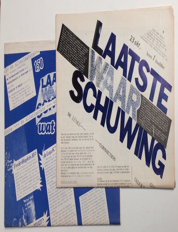 Cat.No: 254258 Laatste waarschuwing [two issues]