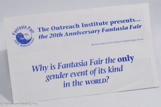 Cat.No: 254282 The Outreach Institute presents...the 20th Anniversary Fantasia Fair...