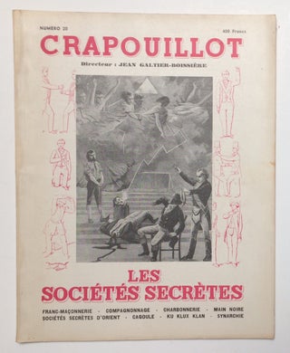 Cat.No: 254300 Le Crapouillot: nouvelle série, #20; Les Sociétés Secrètes. Jean...