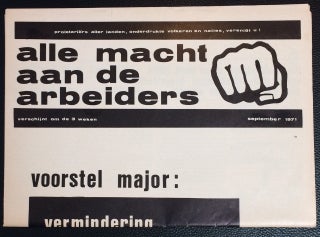 Cat.No: 254309 Alle macht aan de arbeiders. (Sept. 1971