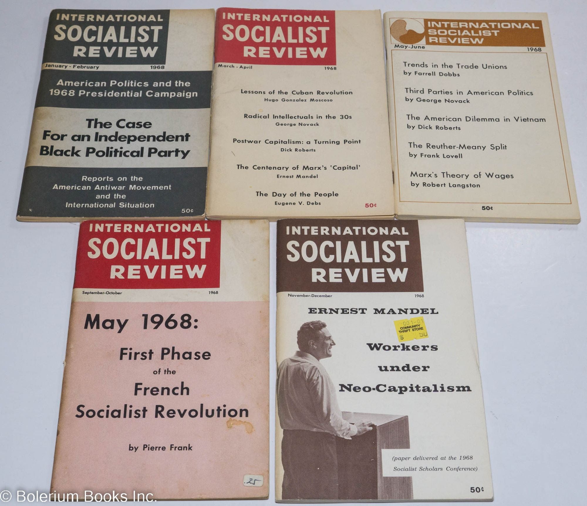 International Socialist Review, January - February, March-April, May ...