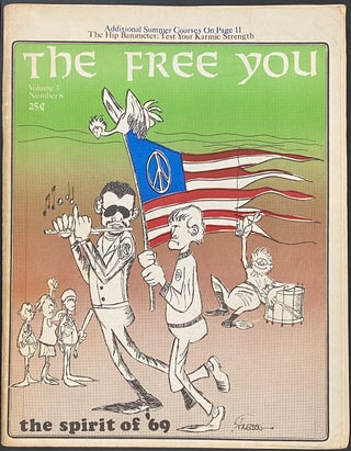 Cat.No: 254527 The Free You: Vol. 3, No. 8 (July 1969). Fred Nelson, Jon Buckley Gurney...