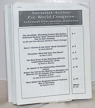 Cat.No: 254539 Socialist Action Pre-World Congress Internal Discussion Bulletin. (No....