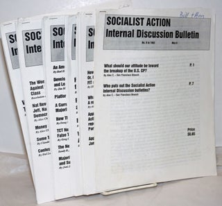 Cat.No: 254570 Socialist Action Internal Discussion Bulletin. [12 issues]. Socialist Action