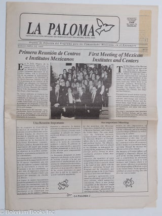 Cat.No: 254766 La Paloma: organo de difusión del programa para las comunidades Mexicanas...