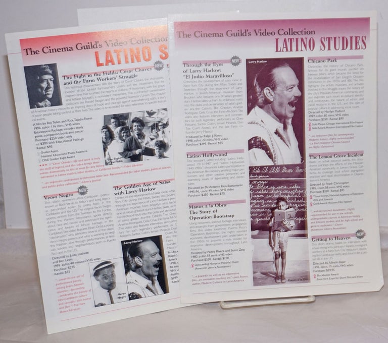 Cat.No: 255035 The Cinema Guild's Video Collection: Latino Studies [two brochures]