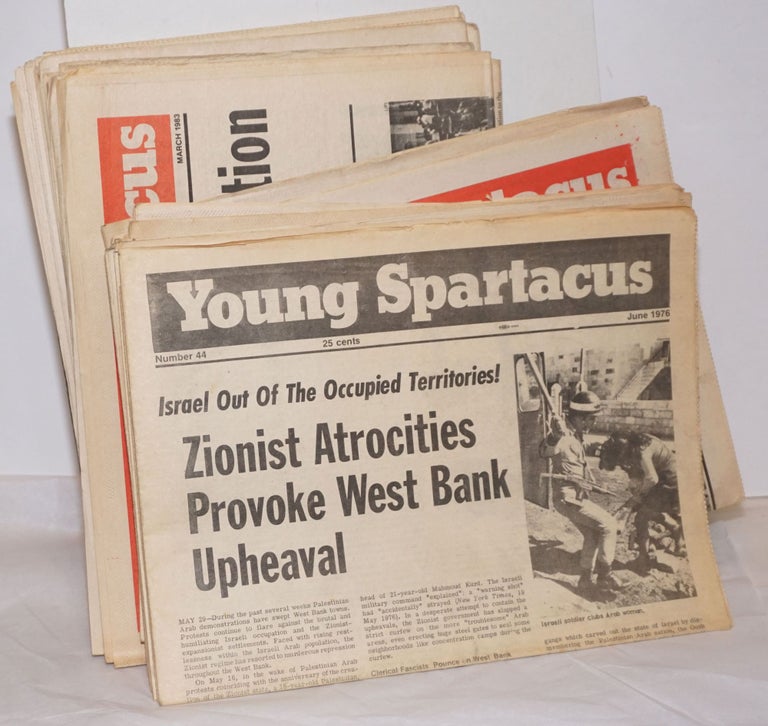 Cat.No: 255073 Young Spartacus [42 issues of the newspaper]. Bonnie Brodie, ed.
