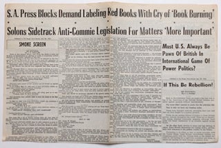 Cat.No: 255134 S.A Press blocks demand labeling Red books with cry of 'book burning.'...