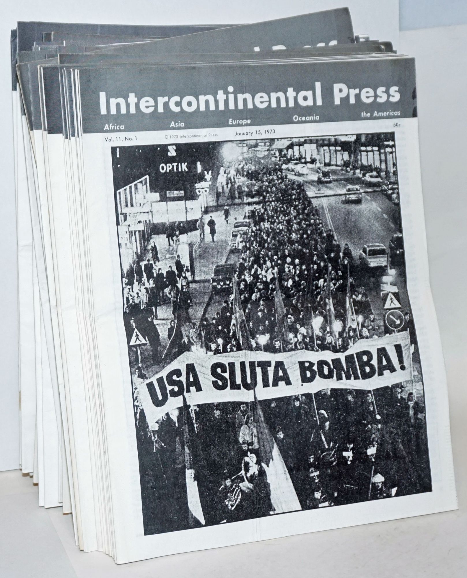 Intercontinental Press Vol. 1 - Vol. 24 1969-1986 | Doug Jenness Joseph ...