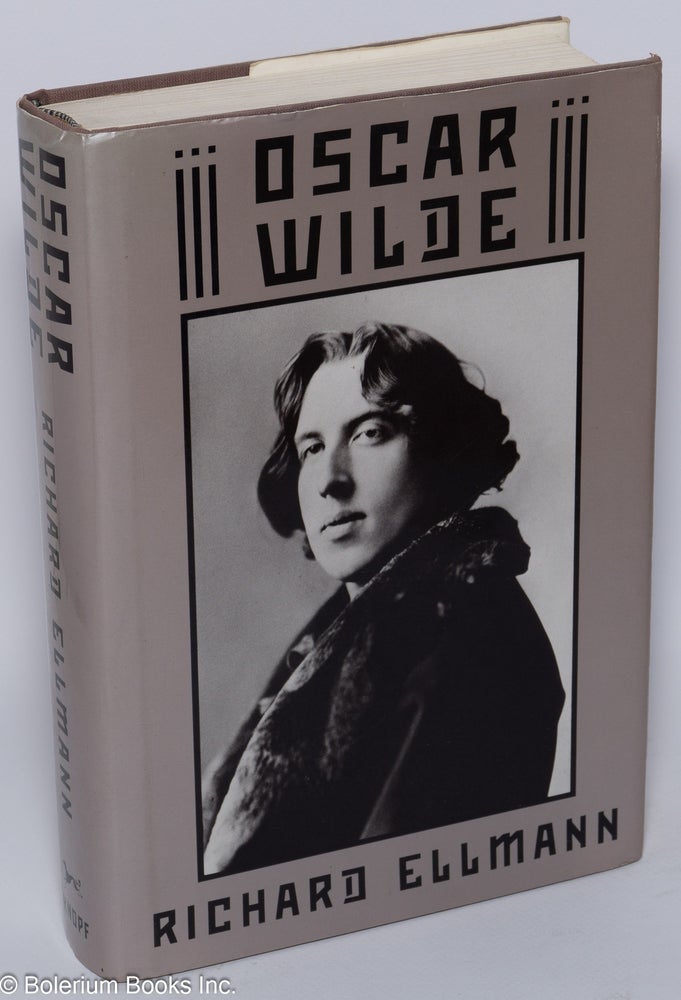 Cat.No: 25521 Oscar Wilde. Oscar Wilde, Richard Ellmann.