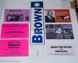 Cat.No: 255220 Willie Brown Campaign Materials relating to LGBTQ [7 leaflets, cards and a...