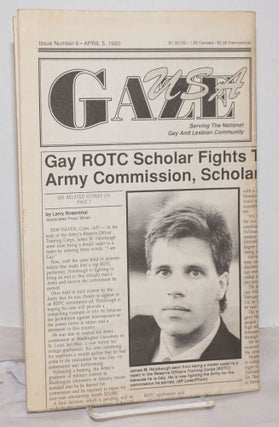 Cat.No: 255623 Gaze USA: serving the National gay and lesbian community; #6, April 5,...