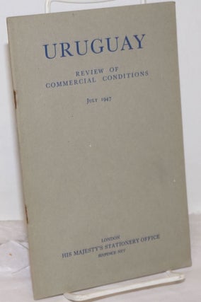 Cat.No: 255673 Uruguay: Review of Commerical Conditions, February 1945