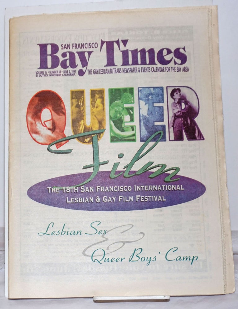 San Francisco Bay Times the gay/lesbian/bisexual newspaper & calendar