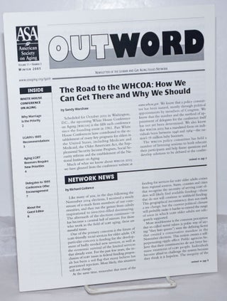 Cat.No: 255838 OutWord: newsletter of the Lesbian and Gay Aging Issues Network; vol. 11,...