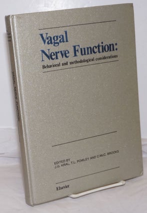 Cat.No: 255998 Vagal Nerve Function: Behavioral and metholdological considerations. J. G....