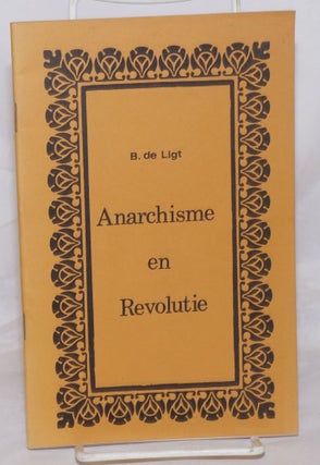 Cat.No: 256116 Anarchisme en revolutie, beschouwingen naar aanleiding van het...