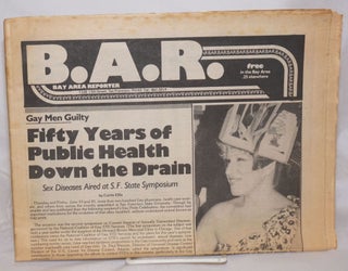 Cat.No: 256134 B.A.R. Bay Area Reporter; vol. 10, #15, July 17, 1980; 50 Years of Public...