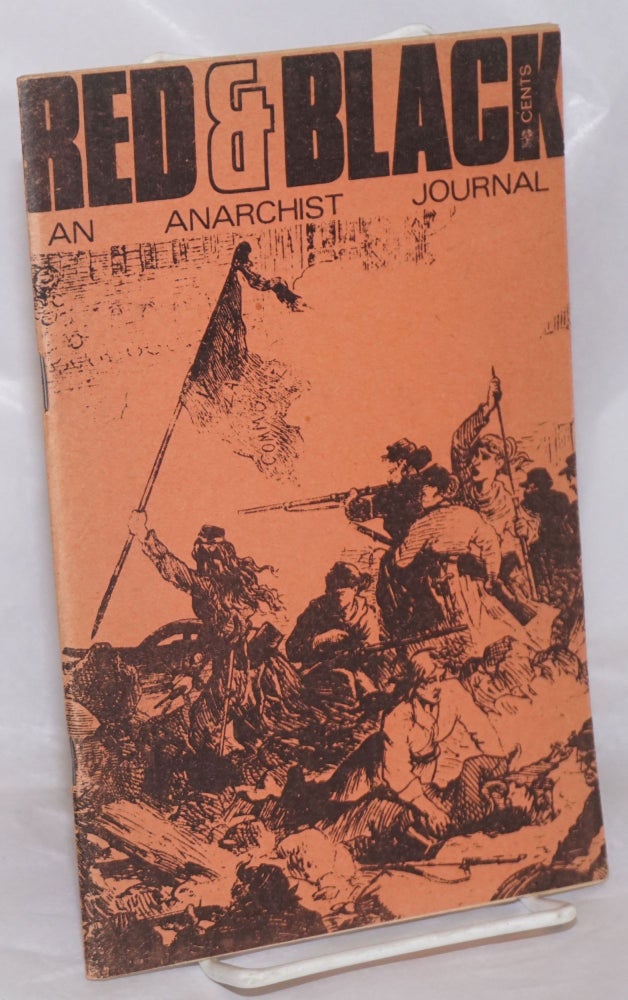 Cat.No: 256417 Red and black: an anarchist journal; No. 4, 1972. Jack Grancharoff.