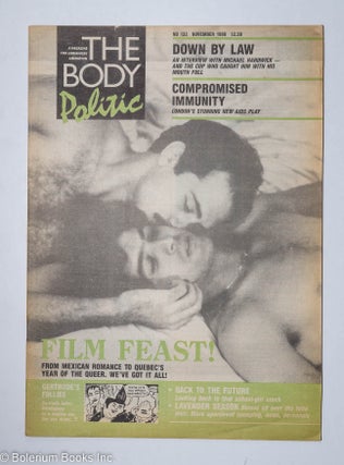Cat.No: 256431 The Body Politic: a magazine for lesbian/gay liberation; #132, November,...