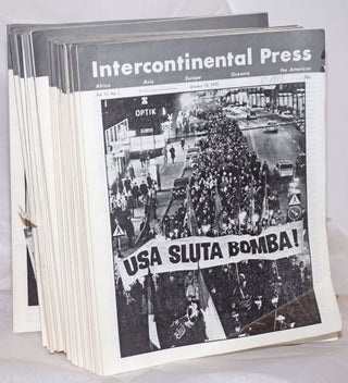 Cat.No: 256474 Intercontinental Press. Vol. 11, no. 1 (January 15, 1973) to vol. 11, no....