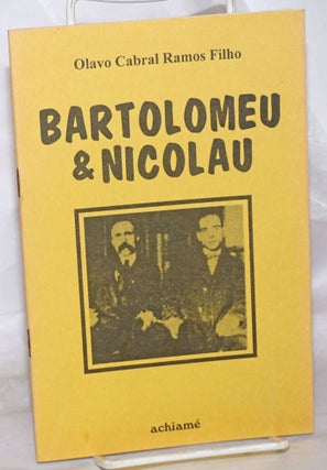 Cat.No: 256486 Bartolomeu & Nicolau. Olavo Cabral Ramos Filho