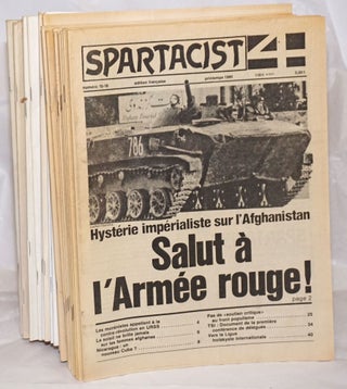 Cat.No: 256496 Spartacist Edition Francais Numbers 19-65 (November/December 1970-Summer...