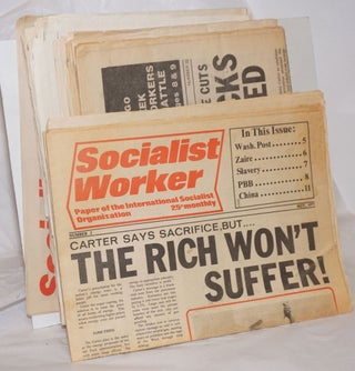 Cat.No: 256544 Socialist Worker (ISO) 1977-2000 [72 issues]. USA International Socialist...