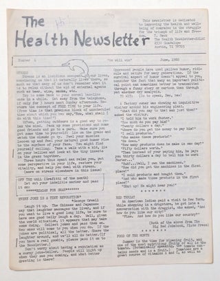 Cat.No: 256753 The Health Newsletter. No. 4 (June, 1980