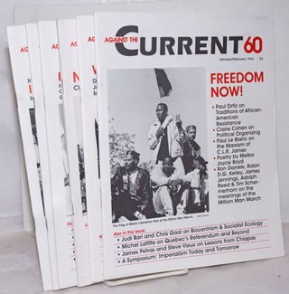 Cat.No: 256851 Against the Current [6 issues of the magazine]. Johanna Brenner, eds