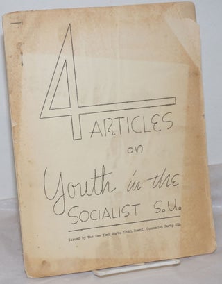 Cat.No: 256878 4 Articles on Youth in the Socialist S.U. Alexy Klimov, Alexander...