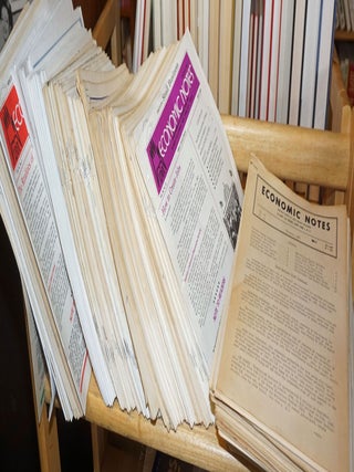 Cat.No: 256922 Economic Notes [363 issues