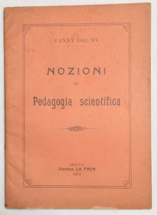 Cat.No: 256965 Nozioni di pedagogia scientifica. Fanny Dal Ry