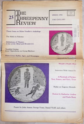 Cat.No: 257028 The Threepenny Review: #25, Spring 1986: Thom Gunn on Helen Vendler's...