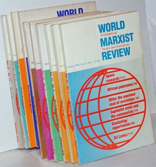 Cat.No: 257039 World Marxist Review: Problems of peace and socialism. Vol. 21, nos. 10...