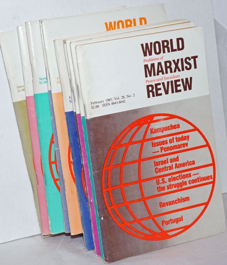 Cat.No: 257043 World Marxist Review: Problems of peace and socialism. Vol. 28, nos. 2-10, 12 for 1985