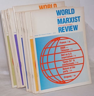 Cat.No: 257044 World Marxist Review: Problems of peace and socialism. Vol. 25, nos. 1-12...