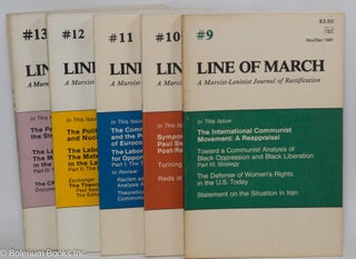 Cat.No: 257067 Line of March, a Marxist-Leninist journal of rectification [6 numbers in 5...