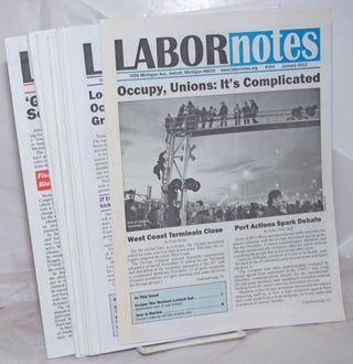 Cat.No: 257188 Labor Notes [12 issues]. Kim Moody, director