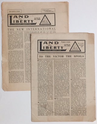 Cat.No: 257260 Land and liberty [two issues: 2 and 11]. William C. Owen