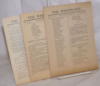 Cat.No: 257282 The Whippo-Wil [3 issues]. Laurance Labadie