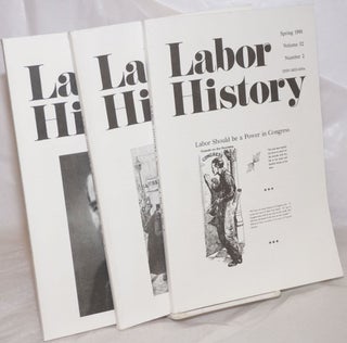 Cat.No: 257317 Labor history. vol 32, nos. 234, Spring, Summer, Fall, 1991. Daniel Leab, ed