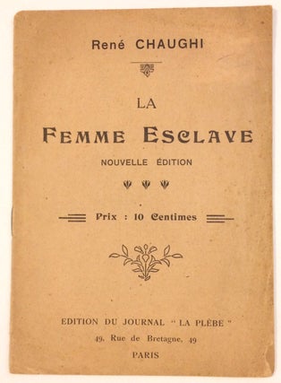 Cat.No: 257391 La femme esclave. Nouvelle édition. René ́ Chaughi, Henri...