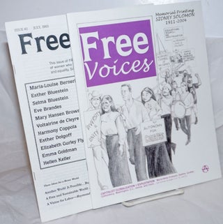 Cat.No: 257433 Free Voices [2 issues
