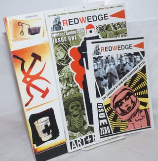 Cat.No: 257443 Red Wedge, issue zero [with] issue one Winter/Spring 2015 [with] no 2 Art...