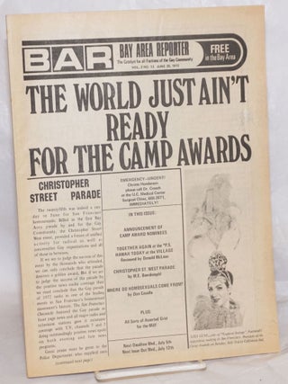 Cat.No: 257758 B.A.R. Bay Area Reporter: the catalyst for all factions of the Gay...