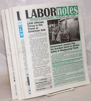 Cat.No: 257885 Labor Notes [11 issues]. Jane Slaughter