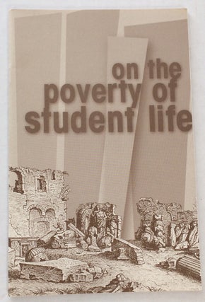 Cat.No: 257987 On the poverty of student life. Situationist International